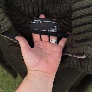 LCR Black Edition Premium Knit Sweater Hooded Men's Size XXXL Black